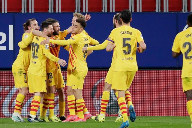 360直播-【西甲】阿尔瓦爆射 莫里巴首球 巴萨2比0奥萨苏纳