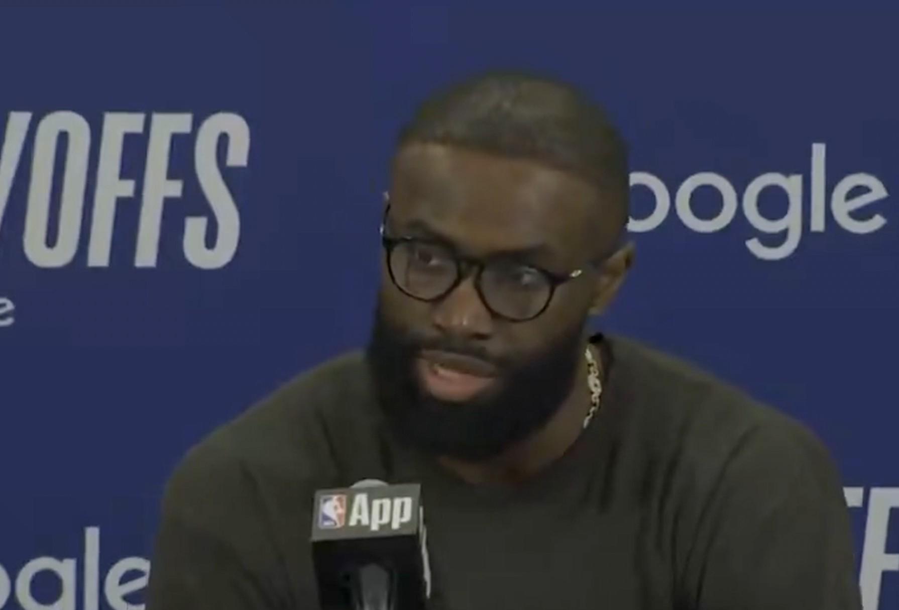 NBA直播-杰伦-布朗：76人不止第七的实力，恩比德给我们带来了巨大麻烦
